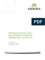 Programa Detalhado CPA10