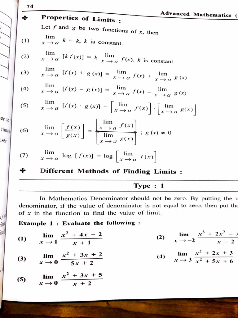 Revision of Limit | PDF | Mathematics | Mathematical Relations