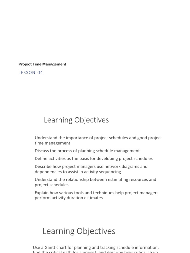 IT Project Management CH 04 | PDF | Project Management | Business