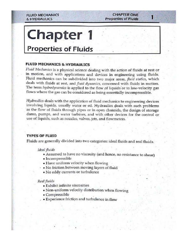 Properties of Fluids | PDF
