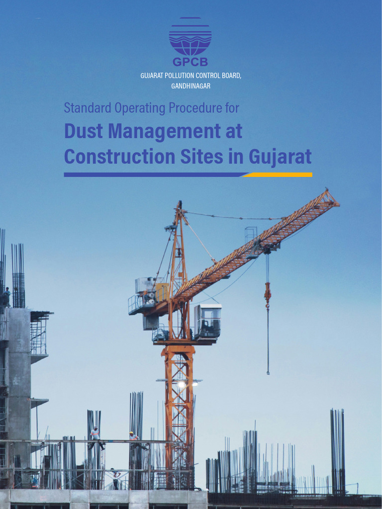 SOP On Dust Mitigation at Construction Sites For GPCB-3 | PDF | Air ...