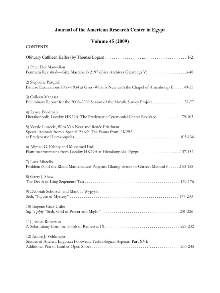 JARCE Contents and Abstracts 2009 | PDF