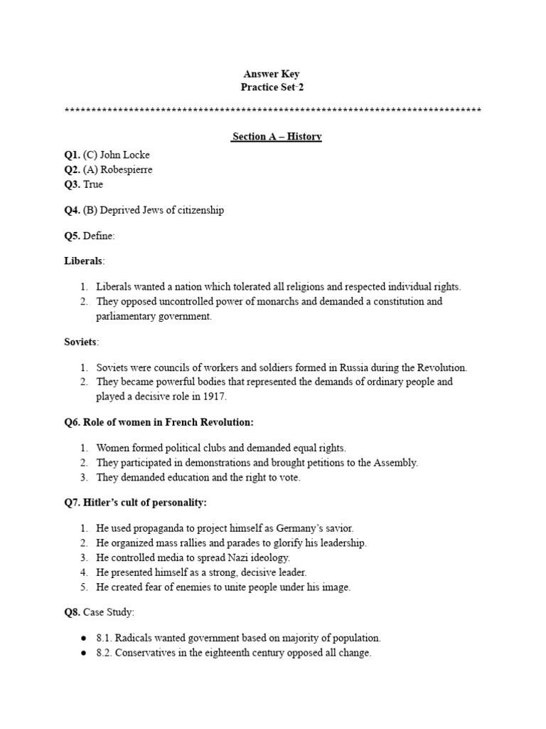 Set 2 Answer Key SEE Class 9 SSt | PDF | Poverty | Poverty & Homelessness
