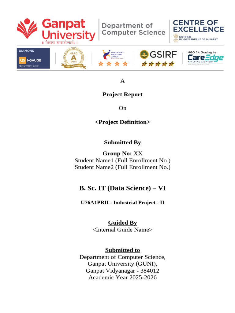 Report Format 1-5 Page | PDF