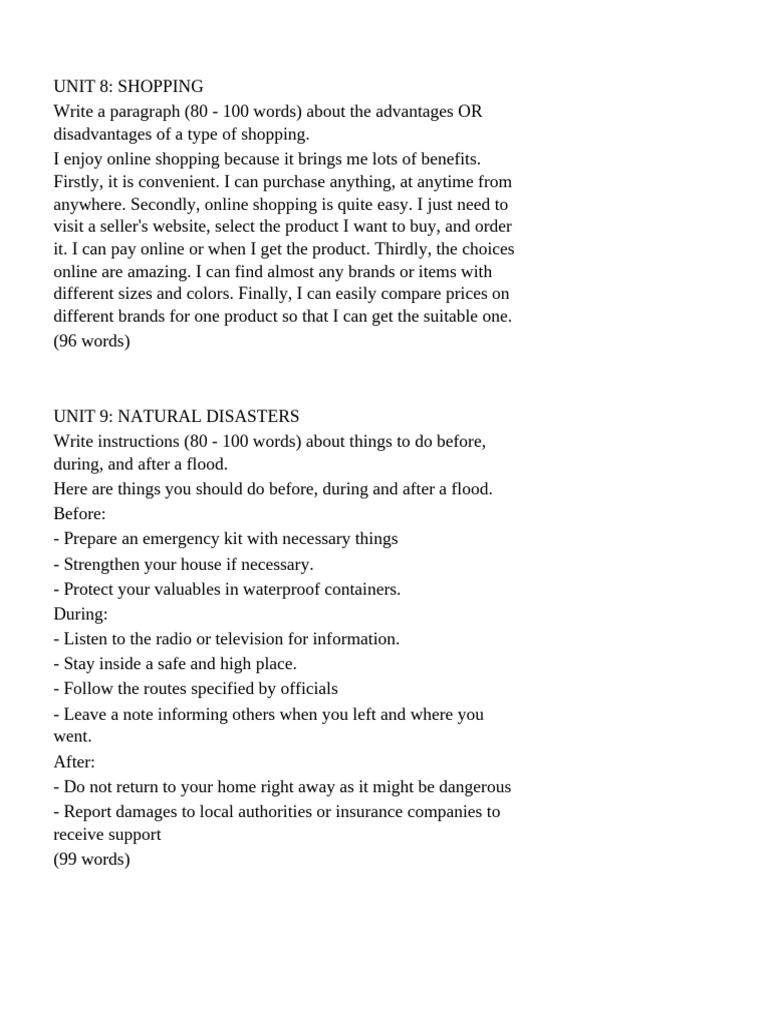 Unit 8 | PDF