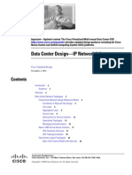 Data Center Design—IP Network Infrastructure