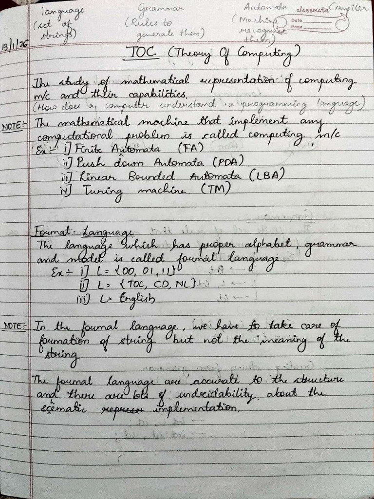 FOC Notes Merged Compressed | PDF