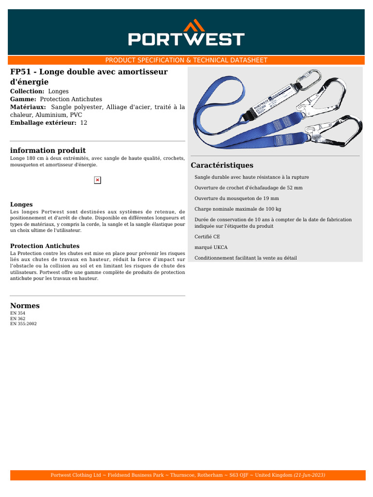 Fp51 Fiche Technique-1 | PDF