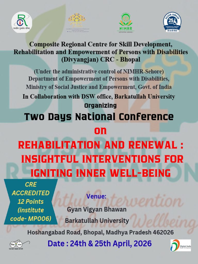 Two Days National Conference PDF | PDF | Physical Therapy ...