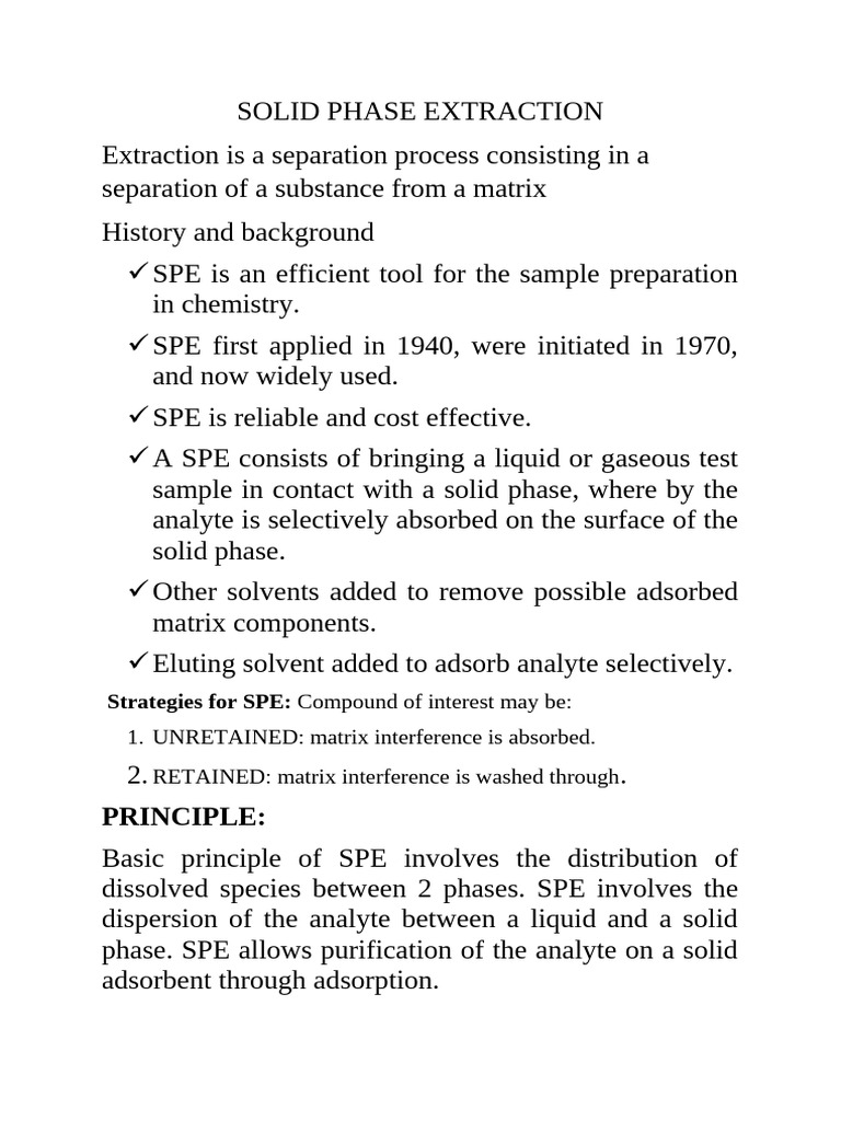 Solid Liquid Extraction | PDF | Materials Science | Chemistry