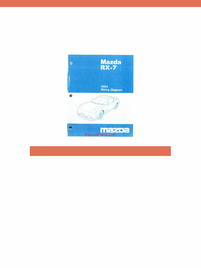 Mazda 94 Wiring Diagram | PDF | Ford Motor Company | Car