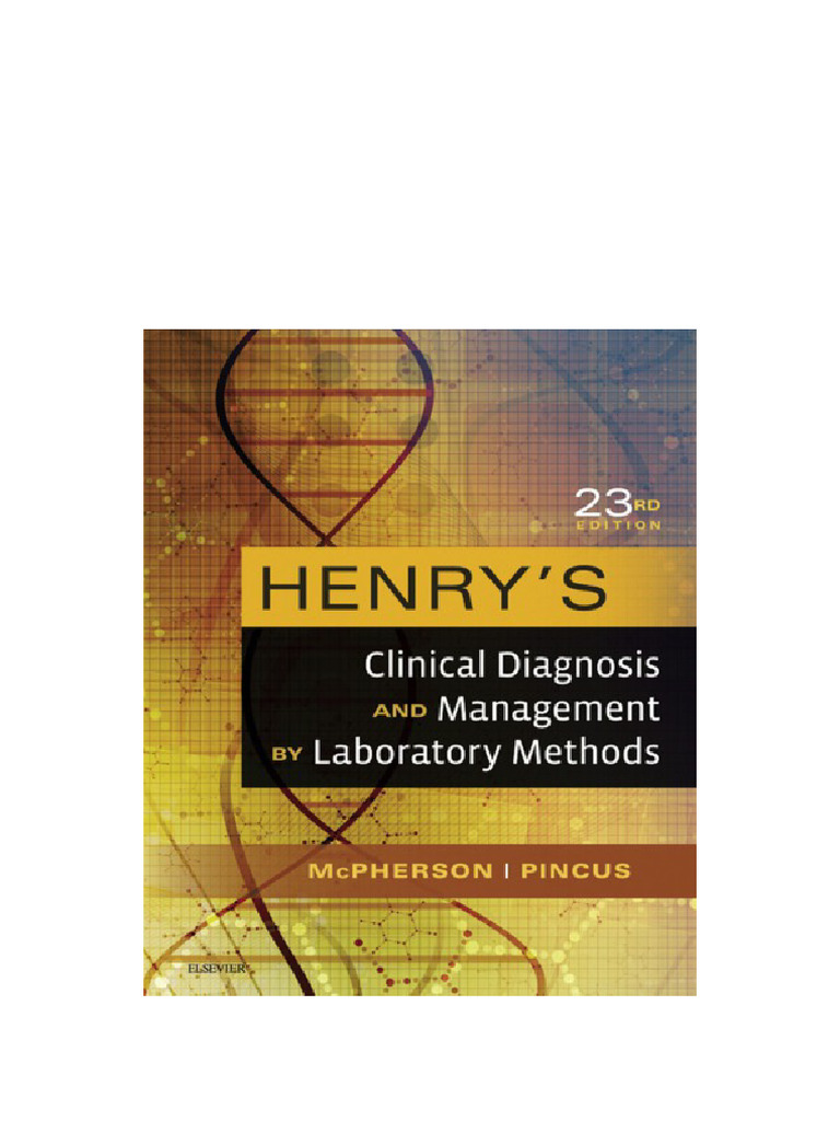 Henry's Clinical Diagnosis and Management by Laboratory Methods