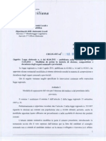Elezioni Comunali e Provinciali in Sicilia Composizione Della Giunta Circolare 6[1]