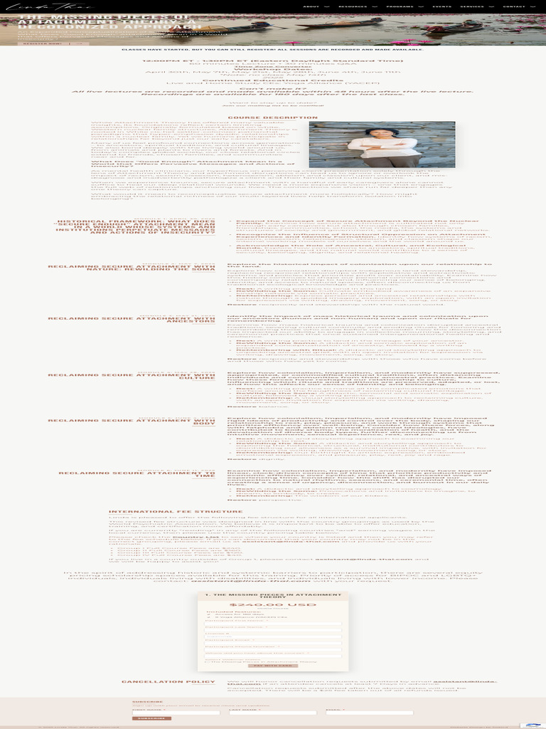 Lindathai - The Missing Pieces of Attachment Theory - A Decolonized ...