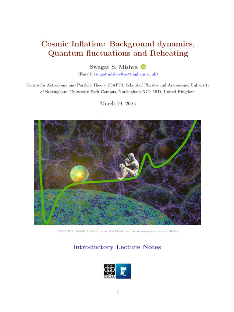 Cosmic Inflation: Reheating | PDF | Chronology Of The Universe | Universe