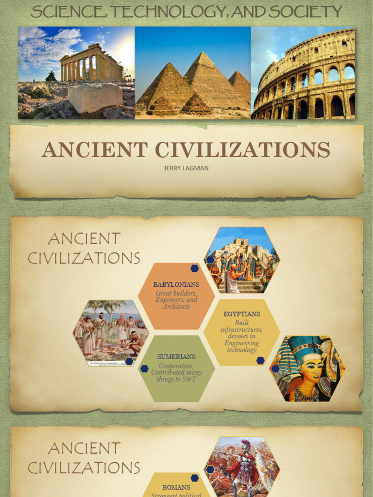 STS Lecture 2 Ancient Civilization | PDF | Ancient Egypt | Babylon