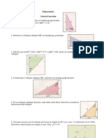 Lista Trigonometria