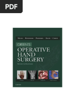 Green's Operative Hand Surgery: 2-Volume Set 8th Edition Scott W