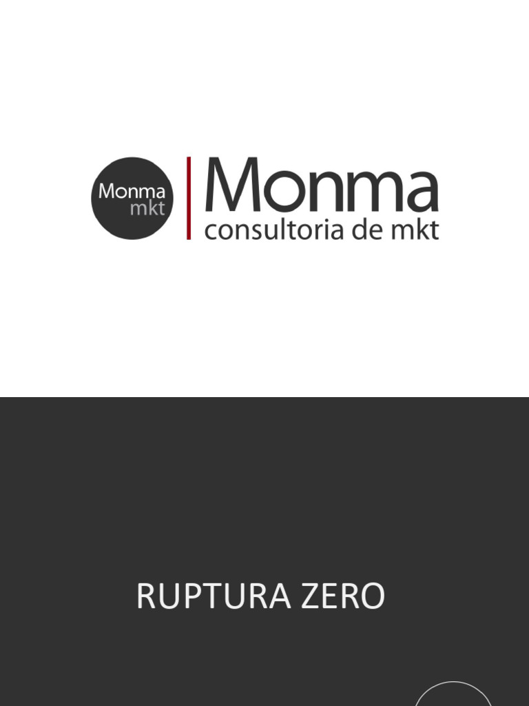 Monma MKT - Ruptura Zero - Santa Branca | PDF | Marketing | Economias