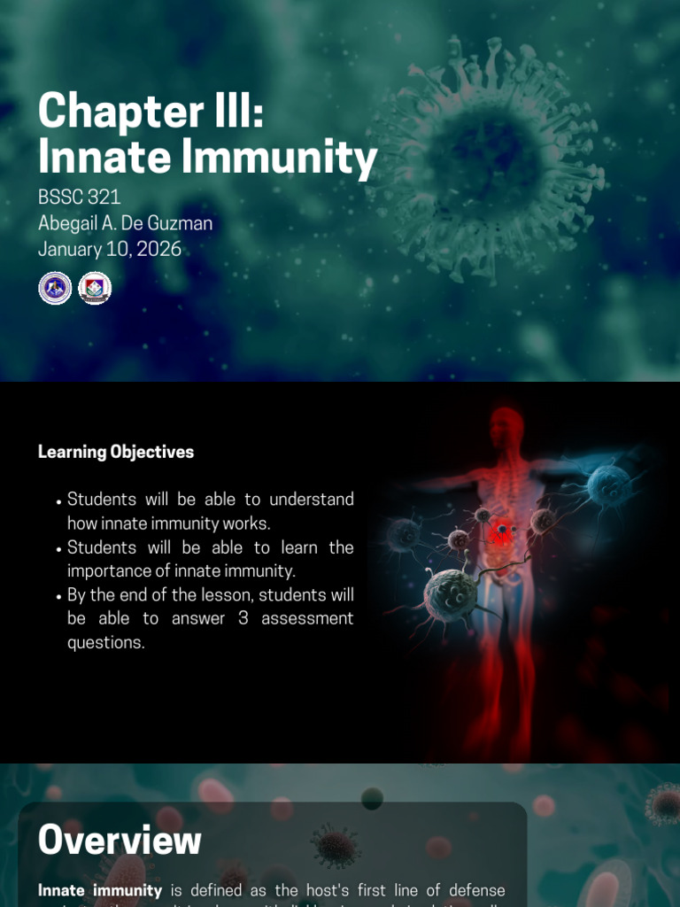Innate Immunity | PDF | Immune System | Innate Immune System