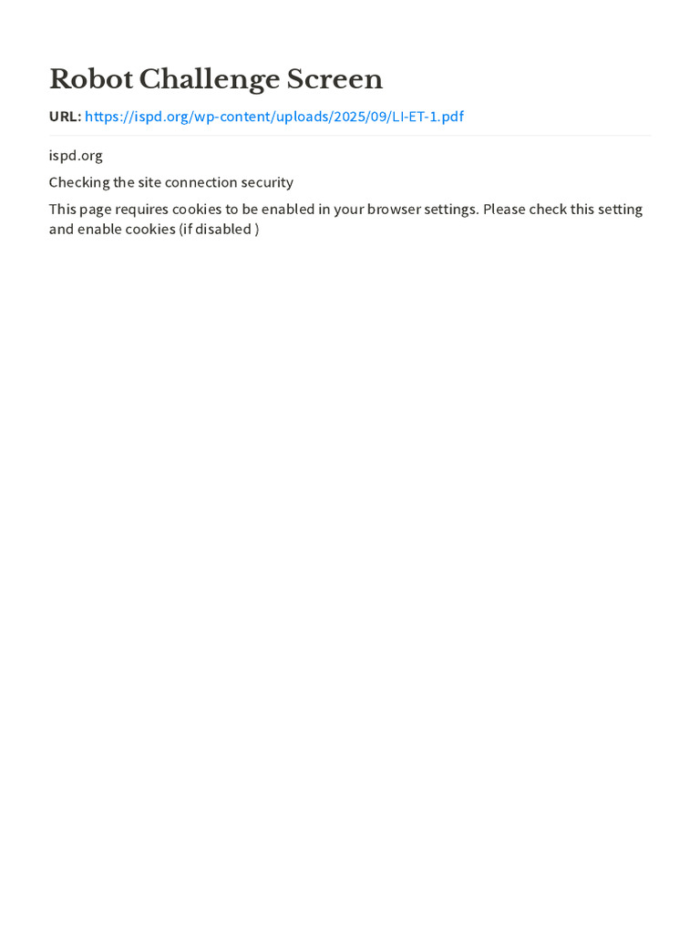 Robot Challenge Screen | PDF