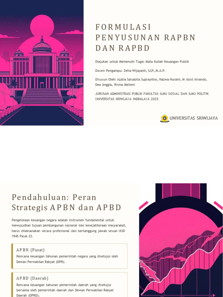 Formulasi Penyusunan Rapbn Dan Rapbd | PDF