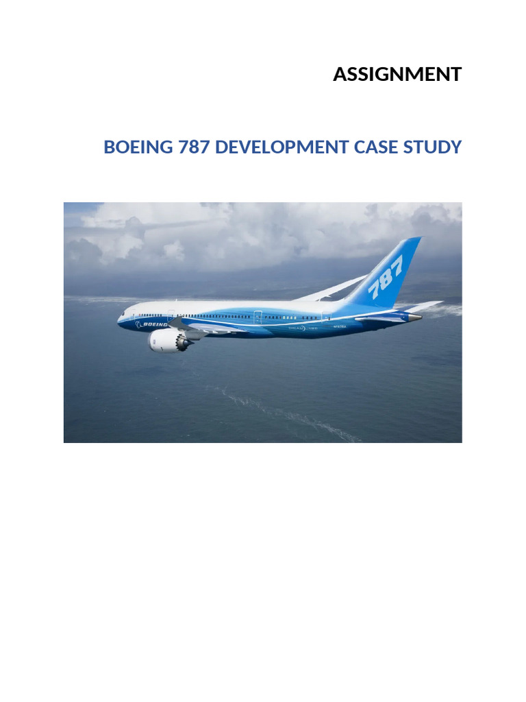 Boeing 737 | PDF | Risk Management | Supply Chain