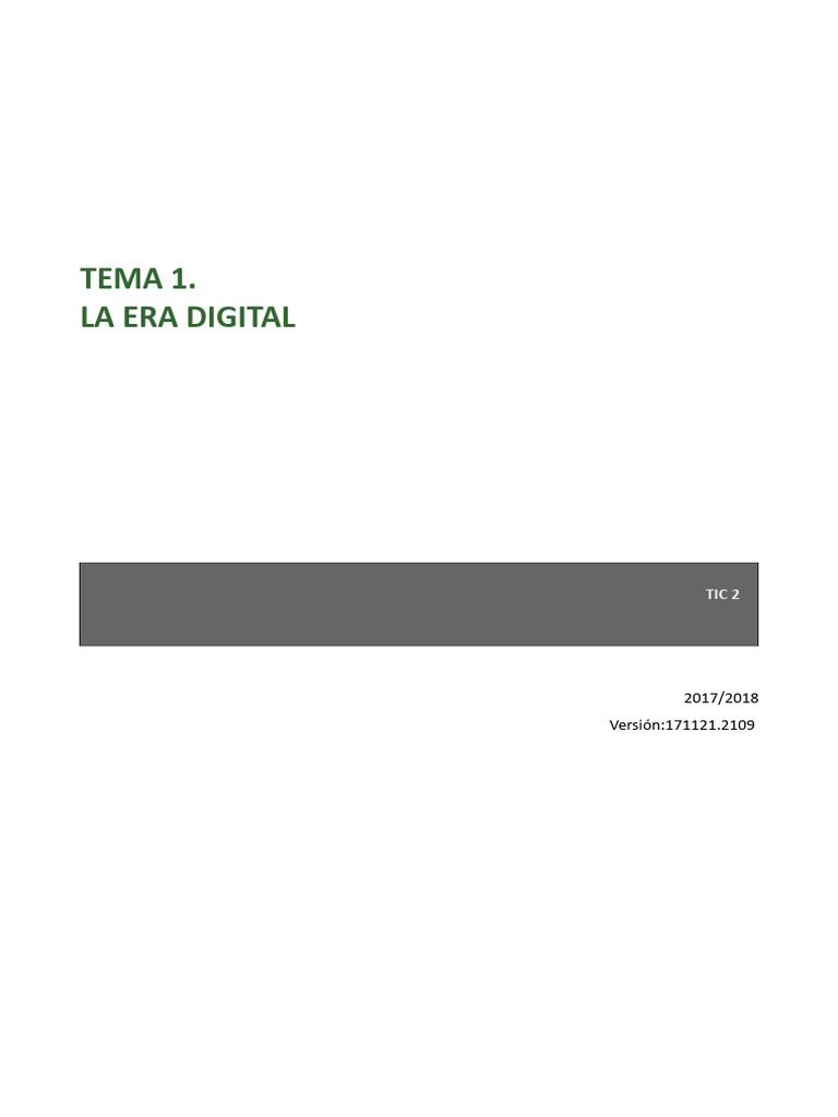 Ud1-V1 La Era Digital Bach | PDF | Wiki | Red mundial