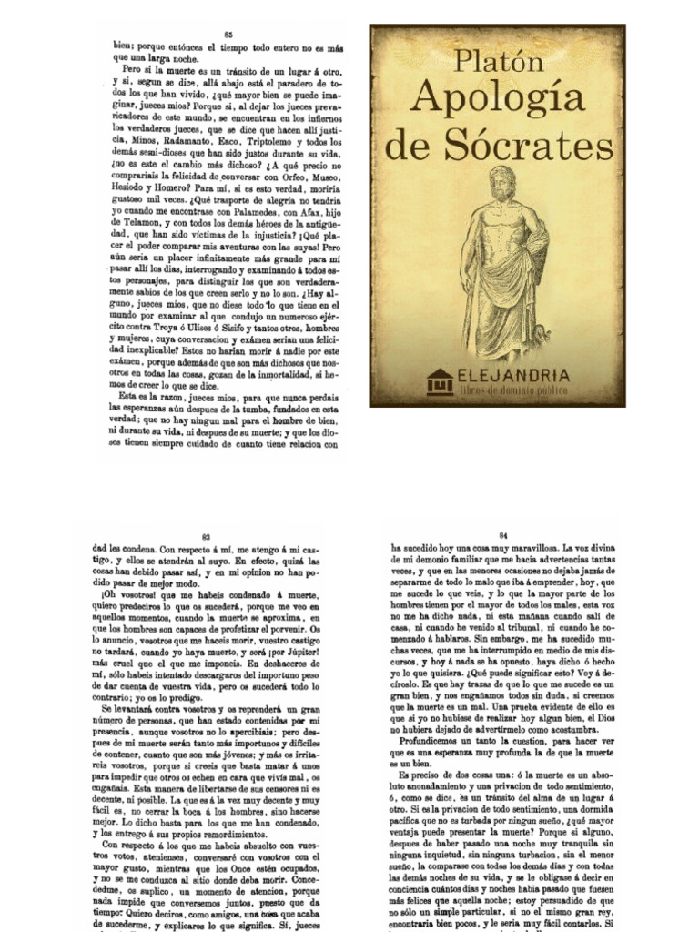 Apología de Socrates | PDF