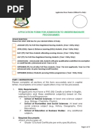 UNAM Application Form 2026 Guide | PDF | Namibia
