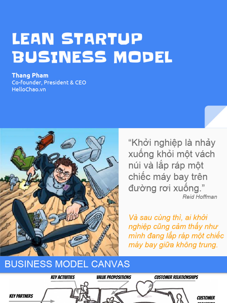 Lean Startup Business Model - Ceo Training | PDF
