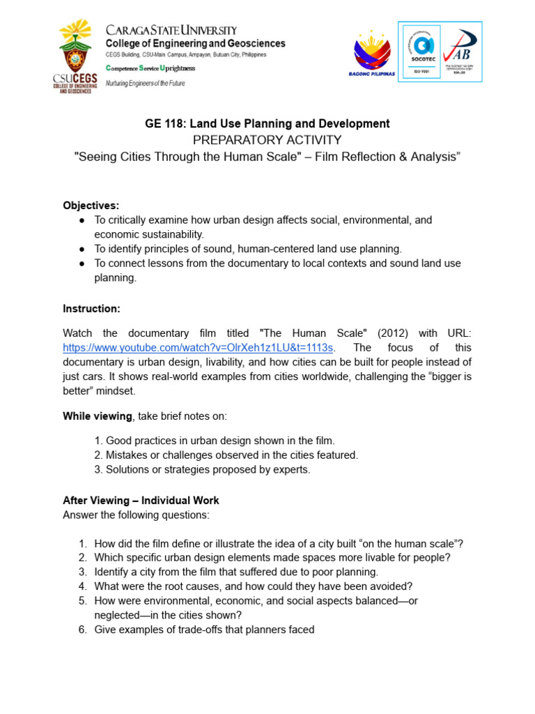 Preparatory Activity 1 | PDF
