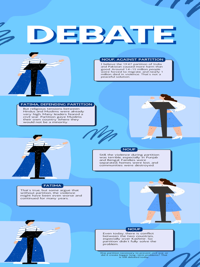 English Debate Tips Infographic | PDF