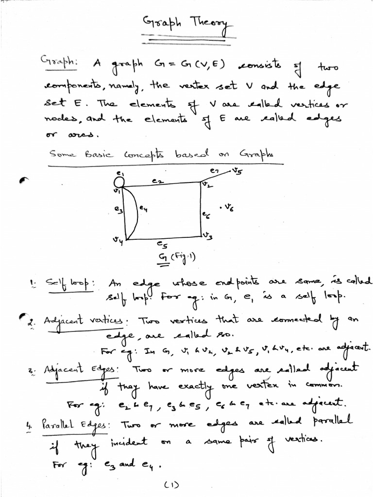 Notes Graph Theory | PDF