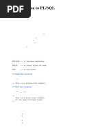 PL/SQL Debugging with SQL Developer | PDF | Pl/Sql | Sql