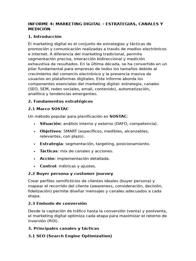 Marketing Digital | PDF | Publicidad digital | Posicionamiento en ...