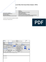 Exemplo de RCFA - Causa Raíz