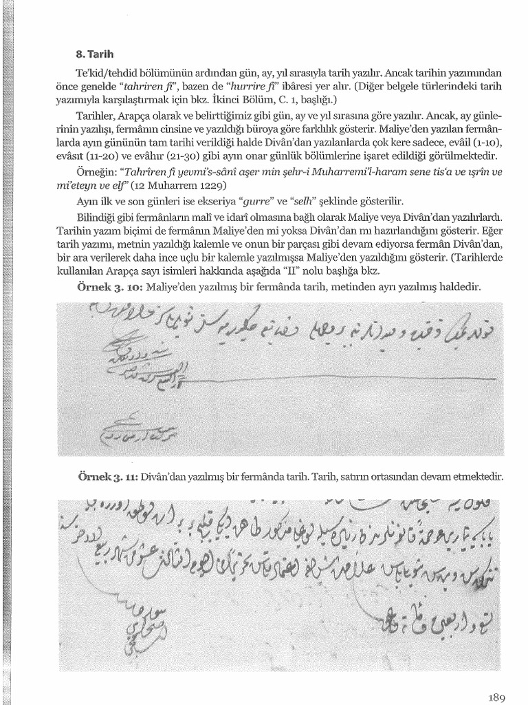 Osmanl Belgelerinde Tarihler | PDF