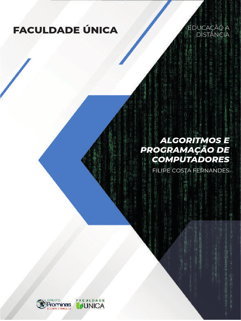 Algoritmos e Programação de Computadores | PDF | Linguagem de ...