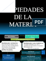 Propiedades de la Materia