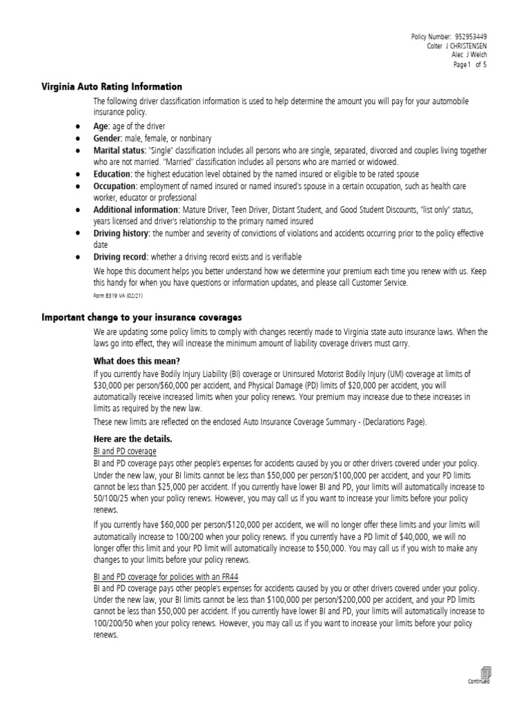 Notice | PDF | Insurance | Liability Insurance