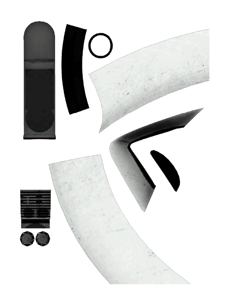 Biker Scout Trooper Helmet ROTJ Foam Templates by Foam Armory | PDF