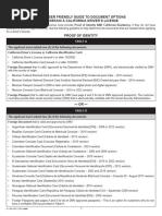 California DMV REAL ID Checklist | PDF | Identity Document | Department ...