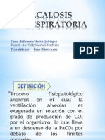 ALCALOSIS RESPIRATORIA Y METABÓLICA