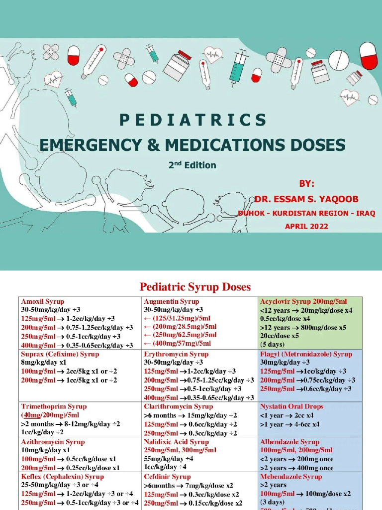 Pediatric Doses | PDF