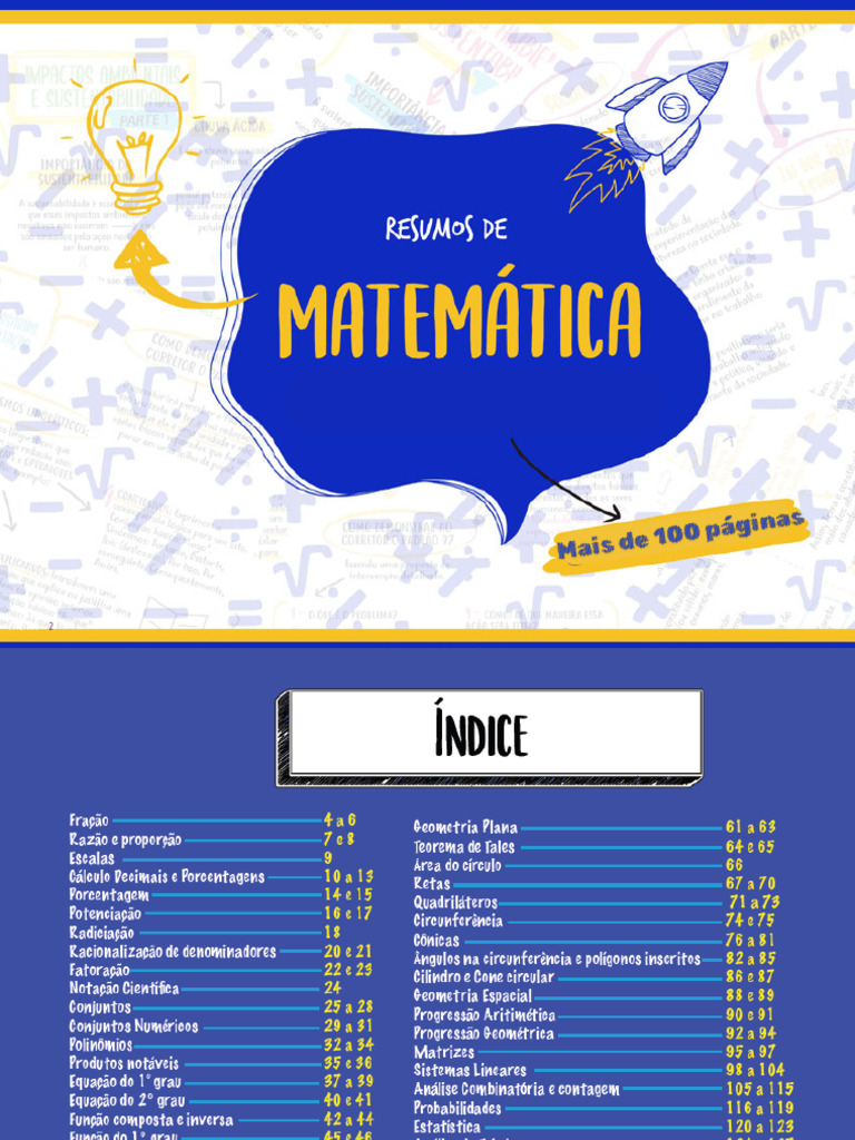 Mapa Matemática | PDF