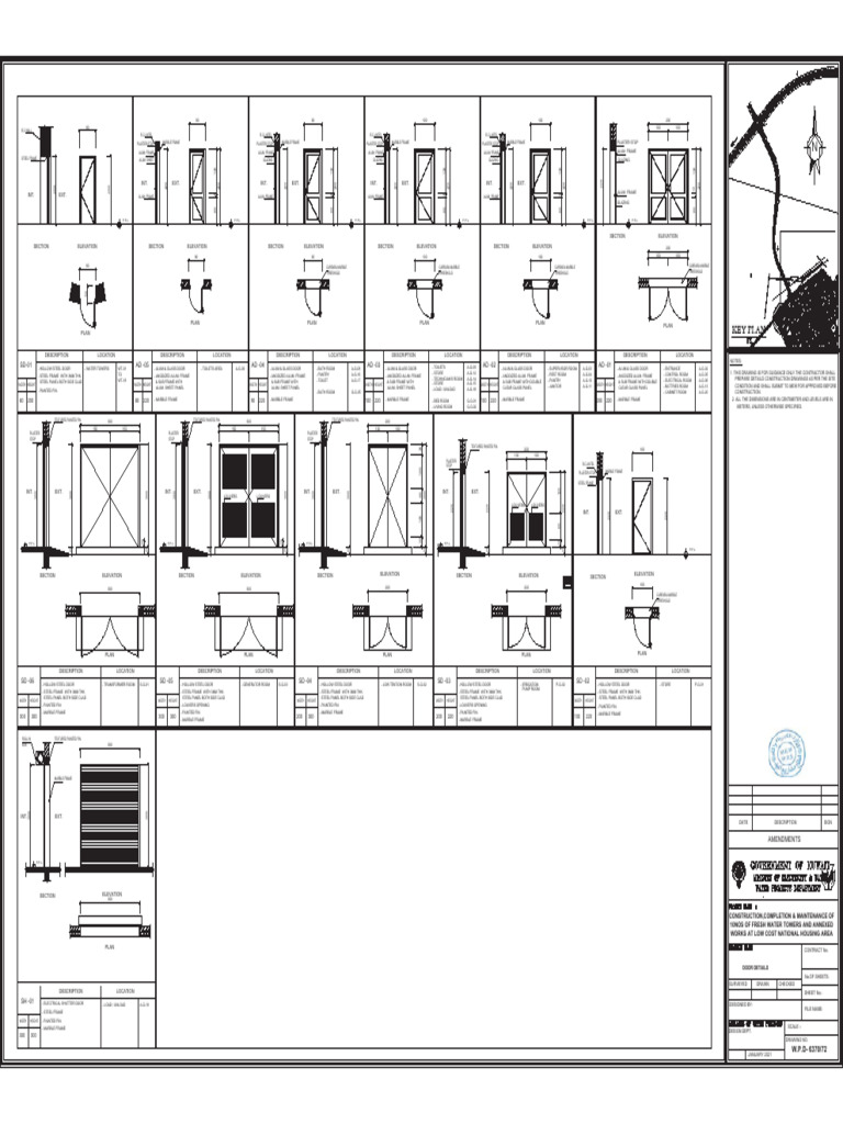 Door & Window Details | PDF | Crafts | Architectural Elements