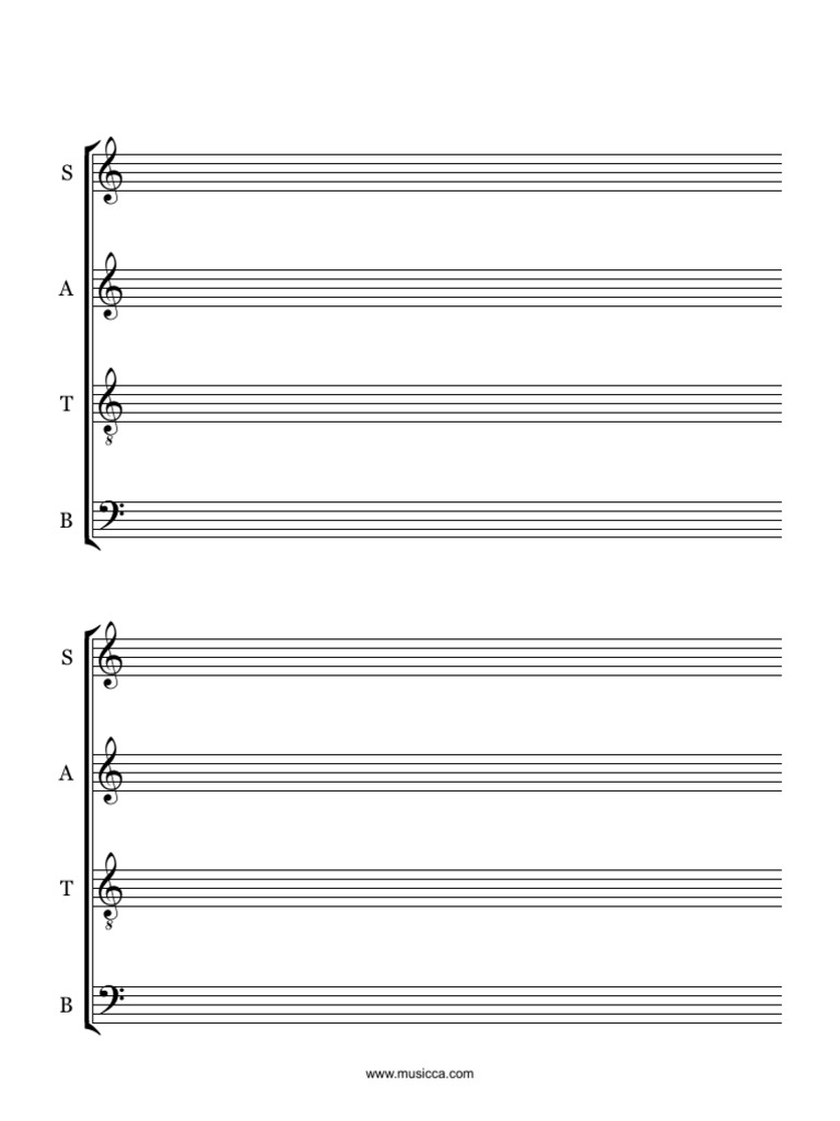 Choir Satb Letter | PDF