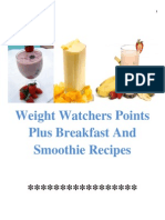 Weight Watchers Points Plus Breakfast and Smoothie Recipes Rev-1