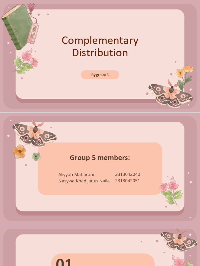 G 5 - Aliyyah&Nasywa - ITL ED23B - Complementary Distribution | PDF ...